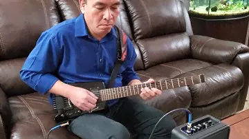 Samba Pa Ti Santana Using Laney Mini Amp