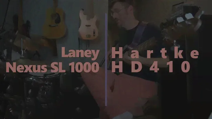 Tone Run-through of Laney Nexus SL and Hartke HyDrive HD410