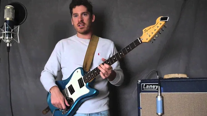 Squier Super-Sonic guitar Review Laney Lionheart 20w