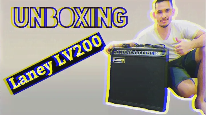 Unboxing Laney LV200 Tube Fusion