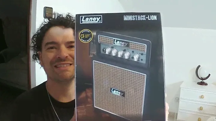 New toy! Or... new gear? Yes, the powerful Laney Ministack Lion! #laneyamplification #egitanapt