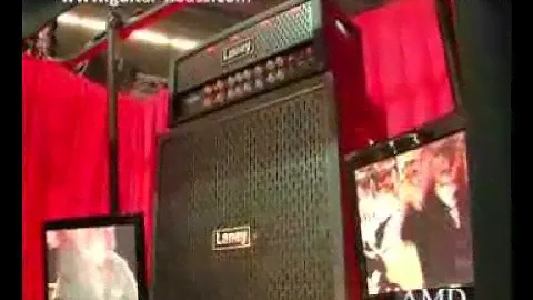 Laney GH100TI Tony Iommi Valve Guitar Amp Head at Musikmesse 2012