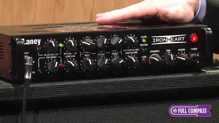 Laney Ironheart Recording Tube Guitar Amplifier Head Overview | Full Compass