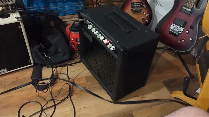 Mike and his Vigier Ultra meets the Laney TI15-112 combo