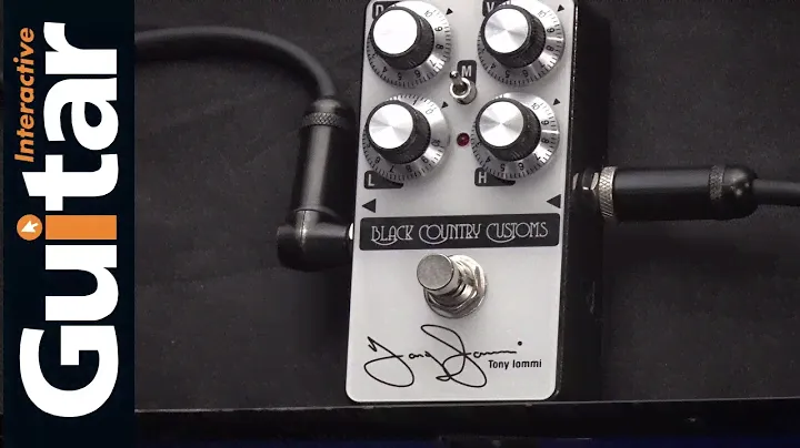 Laney's Black Country Customs Tony Iommi Signature Boost Pedal | Review